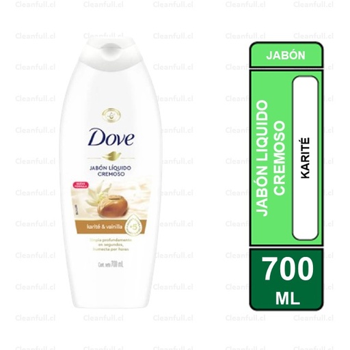 [JJ0060] JABON LIQUIDO DOVE KARITE 700ML