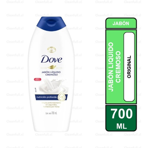 [JJ0061] JABON LIQUIDO DOVE  ORIGINAL 700ML