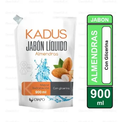 [JJ0101] JABON LIQUIDO KADUS ALMENDRA DOYPACK 900 ML