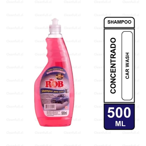 [LAT001] SHAMPOO PARA AUTOS MR ROB CONCENTRADO 500 ML