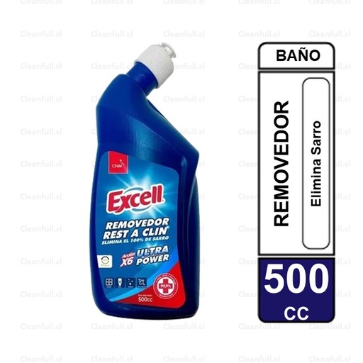[LC0009] REMOVEDOR EXCELL REST A CLIN 500 CC