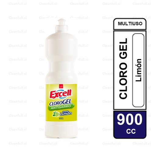 [LC0036] CLORO GEL EXCELL LIMON 900 ML