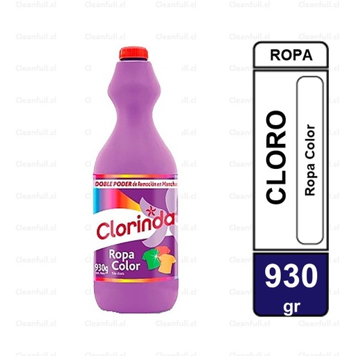 [LC0041] CLORO CLORINDA ROPA COLOR   930 GR