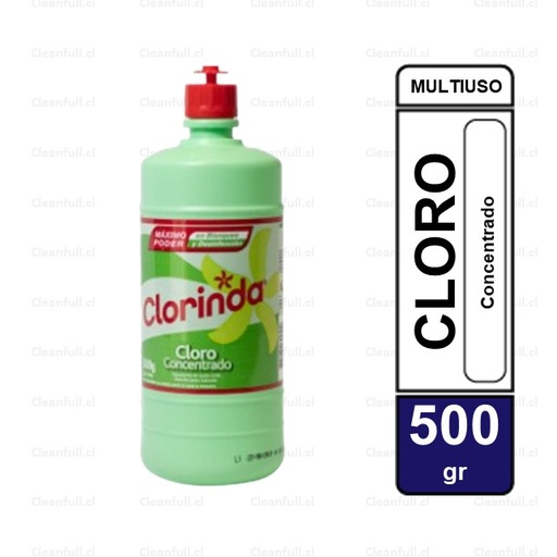 [LC0042] CLORO CLORINDA TRADICIONAL 500 GR
