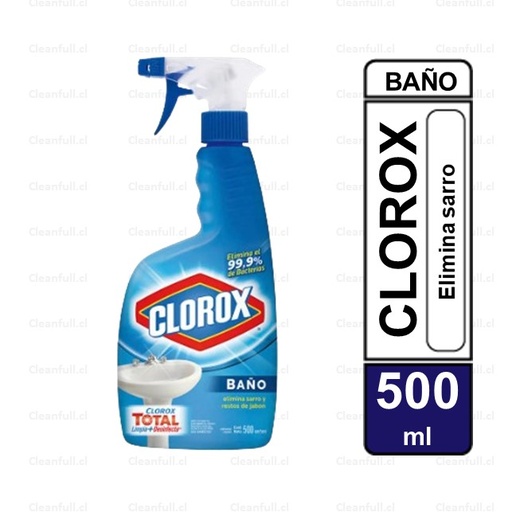 [LC0043] CLOROX  TRADICIONAL BAÑO GATILLO  500 ML