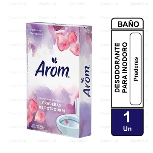 [LC0057] DESODORANTE PARA WC AROM PASTILLA PRADERAS