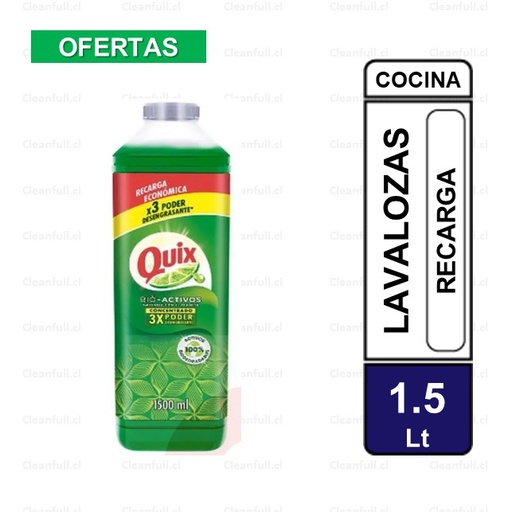 [LL0010] LAVALOZAS RECARGA QUIX 1500ML