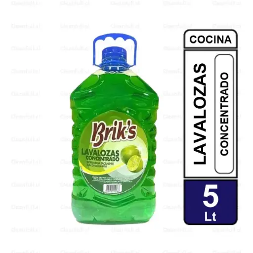 [LL0018] LAVALOZAS BRIKS CONCENTRADO VERDE  BID 5LT