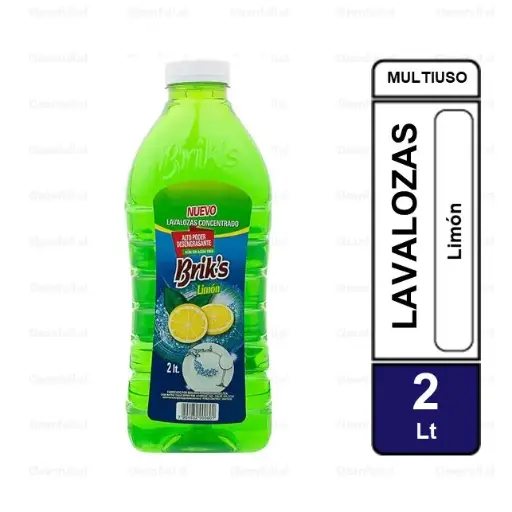 [LL0019] LAVALOZAS CONCENTRADO BRIKS VERDE  2LT