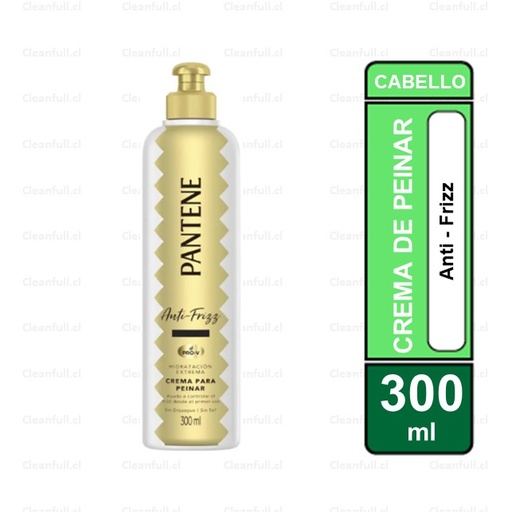 [LL0031] CREMA PANTENE PARA PEINAR  ANTIFRIZZ  300ML