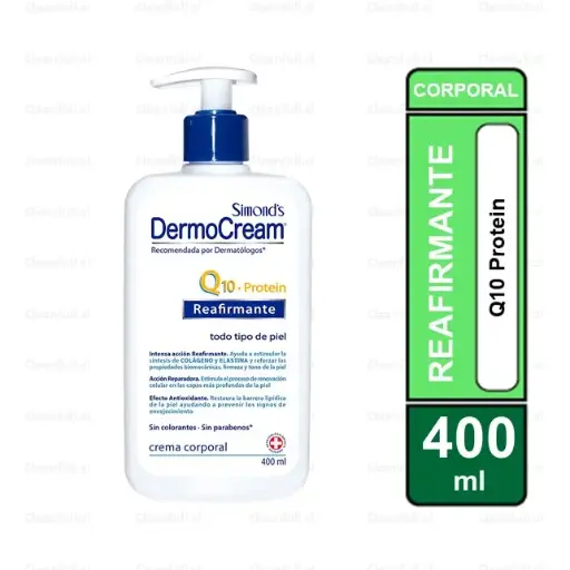 [LL0231] DERMOCREAM  SIMONDS Q10 PROTEIN 400 ML