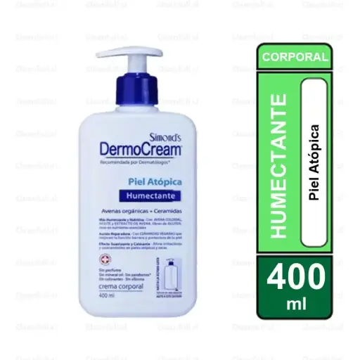[LL0232] DERMOCREAM SIMONDS PIEL ATOPICA 400 ML