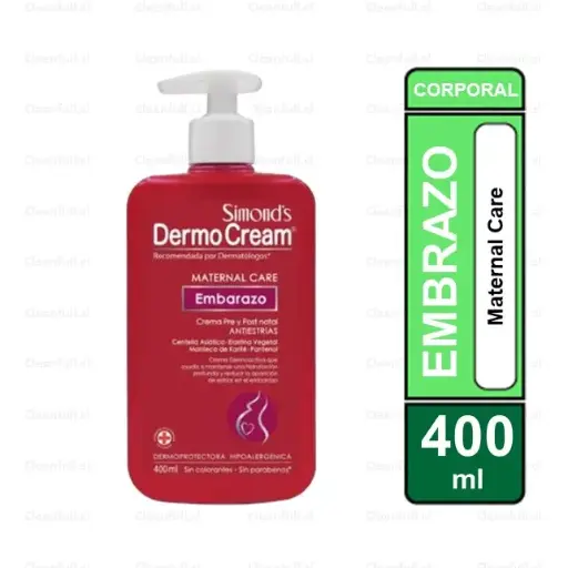 [LL0233] DERMOCREAM SIMONDS EMBARAZO 400 ML