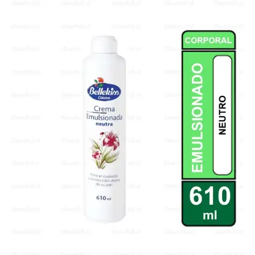[LL0260] EMULSIONADO NEUTRO BELLEKISS 610 ML