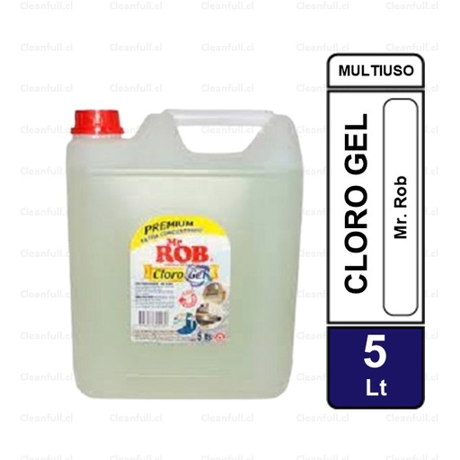[LC0250] CLORO GEL MR ROB BIDON 5LT