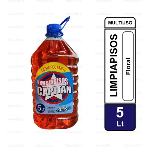 [LP0002] LIMPIA PISOS ECOLOGICO CAPITAN FLORAL 5 LT