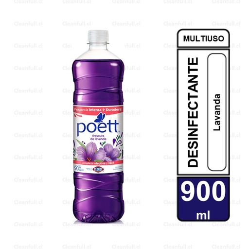 [LP0011] LIMPIA PISOS POETT FRESCURA DE LAVANDA 900ML