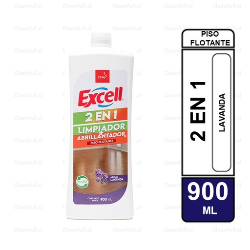 [LP0124] LIMPIADOR+ABRILLANTADOR EXCELL PISO FLOTANTE LAVANDA