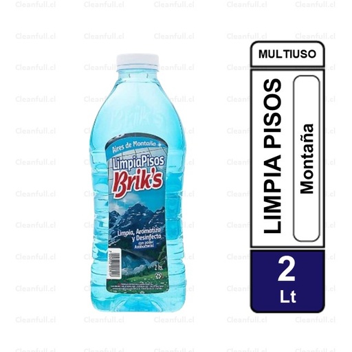 [LP0179] LIMPIA PISOS BRIKS MONTAÑA 2L