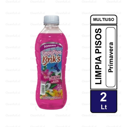 [LP0210] LIMPIA PISOS BRIKS PRIMAVERA 2LT