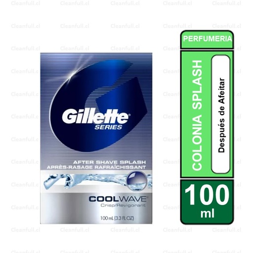 [OF0007] GILLETTE COLONIA SPLASH 100ML