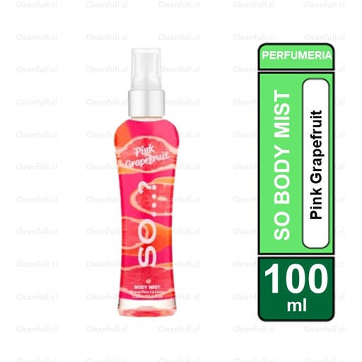 [OF0014] FRAGANCIA SO BODY MIST PINK GRAPEFRUIT 100 ML