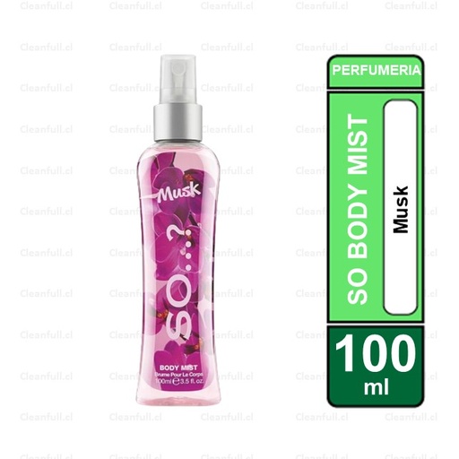 [OF0016] FRAGANCIA SO BODY MIST MUSK 100 ML