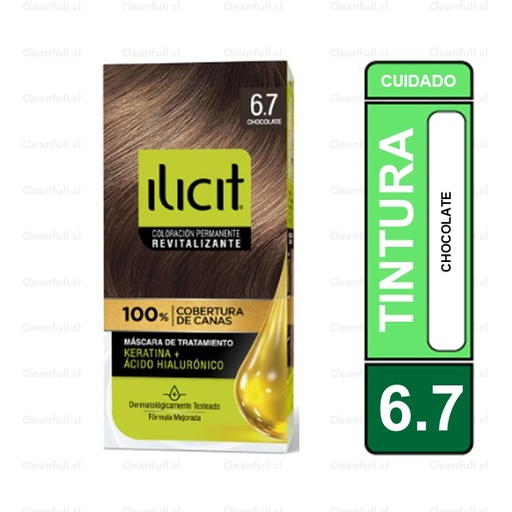 [OF0036] ILICIT TINTURA 47 GR 6.7 CHOCOLATE