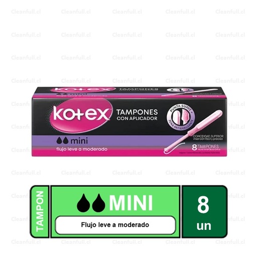 [OF0049] TAMPON KOTEX MINI  8UN