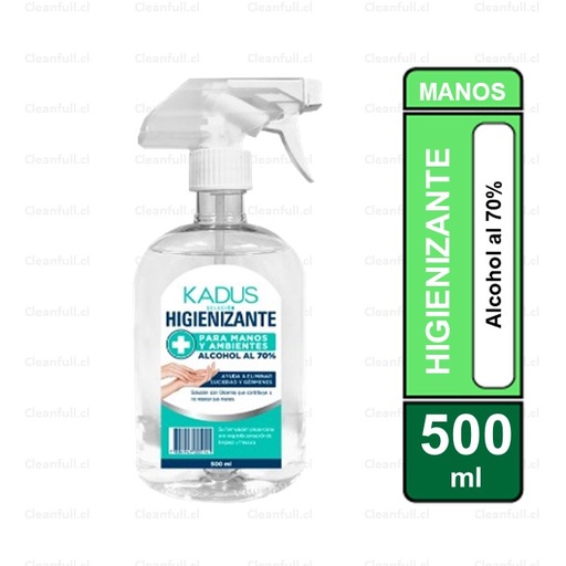 [OF0126] HIGIENIZANTE MANOS KADUS GATILLO 500ML