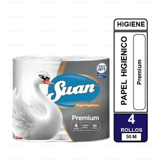 [PH0203] PAPEL HIGIENICO DH SWAN PREMIUN  4UN 50M
