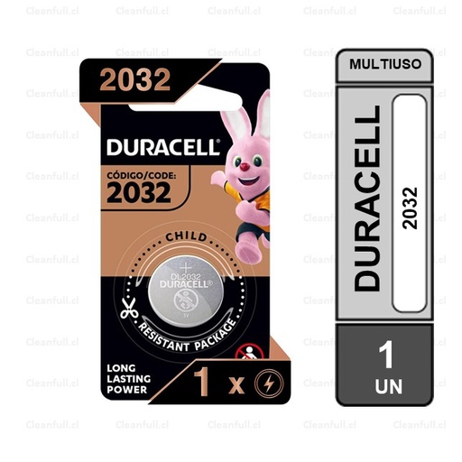 [PI0004] PILAS DURACELL BOTON DE LITIO 2032