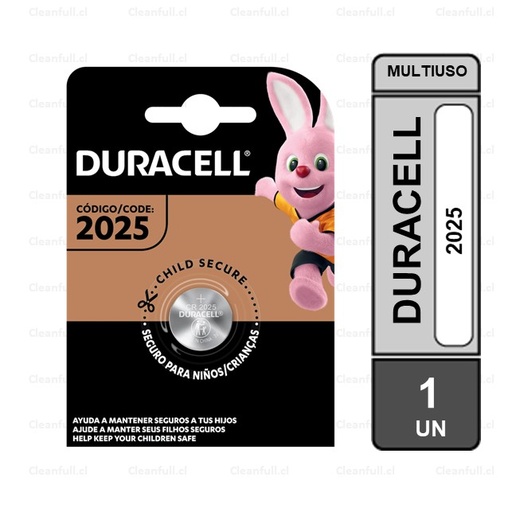 [PI0005] PILAS DURACELL BOTON DE LITIO 2025