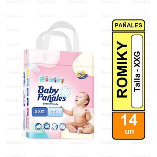 [PI0066] PAÑALES ROMIKY XXG 14 UN