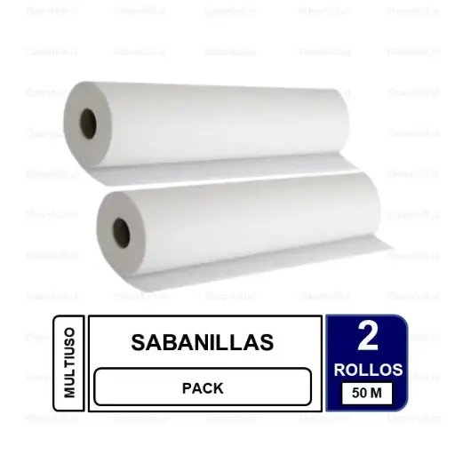 [SA0121] SABANILLA DE PAPEL 2UN 50MT