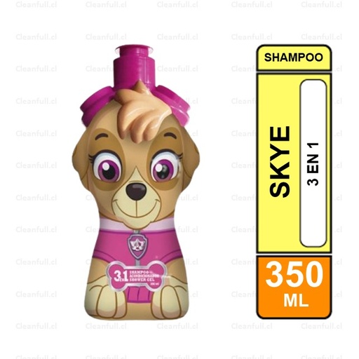 [SB0007] SHAMPOO 3 EN 1 PAW PATROL SKYE 350 ML