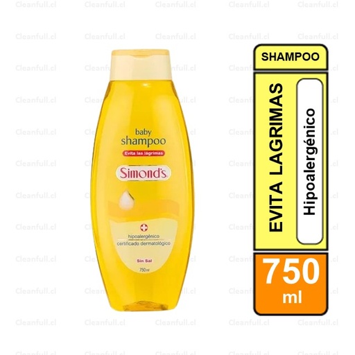 [SB0108] SHAMPOO SIMONDS EVITA LAGRIMAS  750 ML