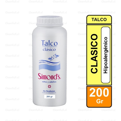 [SB0109] TALCO SIMONDS CLASICO 200 GR