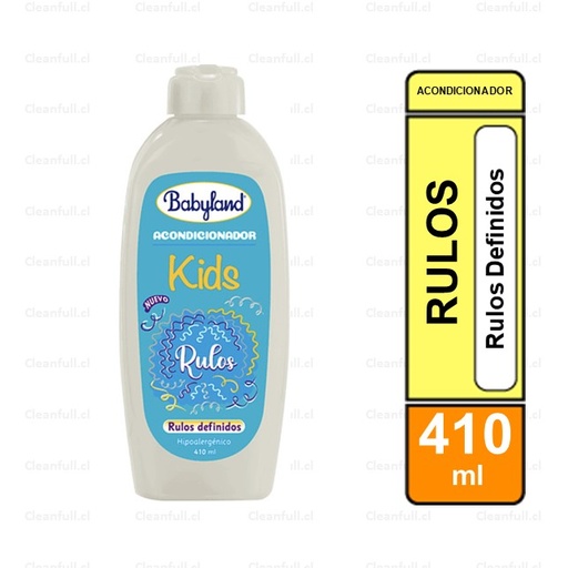 [SB0221] ACONDICIONADOR BABYLAND KIDS RULOS 410 ML