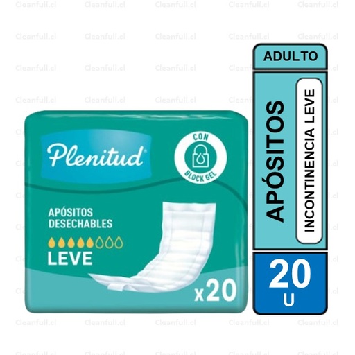 [SO0081] APOSITOS ADULTO PLENITUD LEVE 20 UN