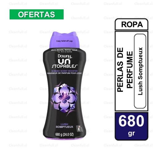 [SU0014] PERLAS DE PERFUME DOWNY UNSTOPABLES LUSH 680G