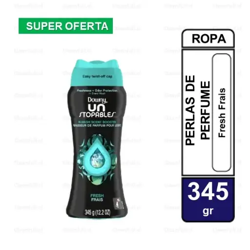 [SU0015] PERLAS DE PERFUME DOWNY UNSTOPABLES FRESH 345G