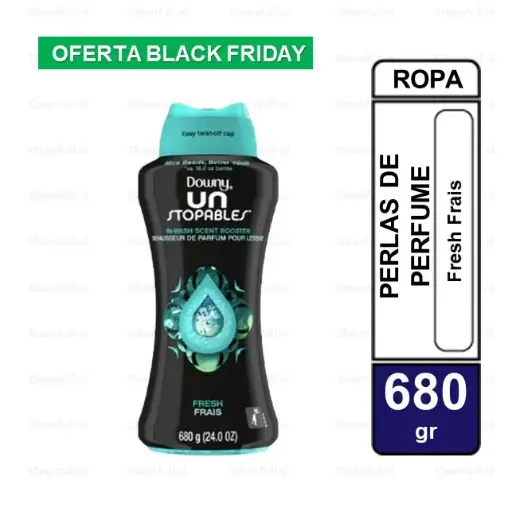 [SU0016] PERLAS DE PERFUME DOWNY UNSTOPABLES FRESH 680G