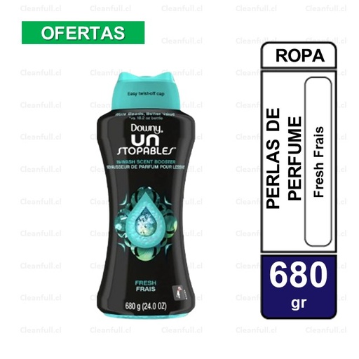 [SU0016] PERLAS DE PERFUME DOWNY UNSTOPABLES FRESH 680G