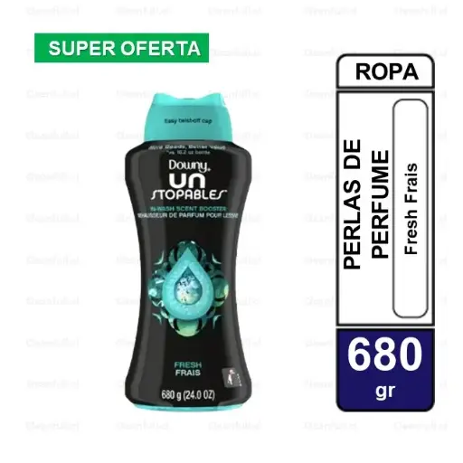 [SU0016] PERLAS DE PERFUME DOWNY UNSTOPABLES FRESH 680G