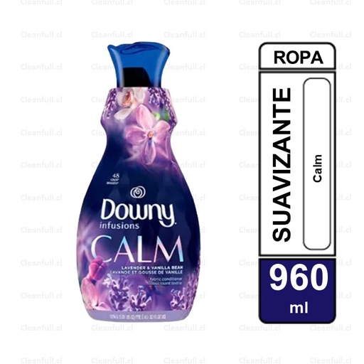 [SU0019] SUAVIZANTE DE ROPA DOWNY CALM 960ML