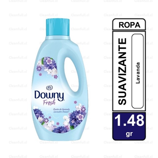 [SU0021] SUAVIZANTE DOWNY FRESH LAVANDA 58 LAVADAS 1.48L