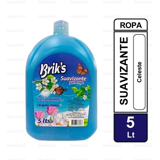 [SU0023] SUAVIZANTE BRIKS CELESTE 5LT