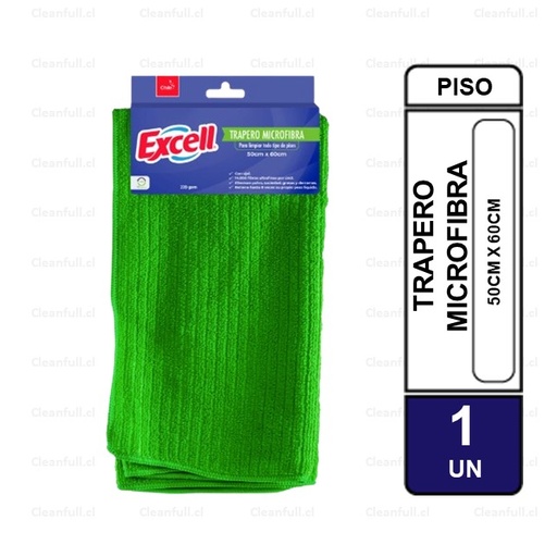 [TA0029] TRAPERO MICROFIBRA EXCELL CON OJAL 50CM X 60CM