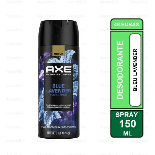 [DD0100] DESODORANTE AXE BLUE LAVENDER 150 ML